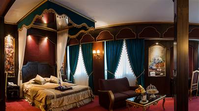 اتاق دو تخته دبل هتل بین المللی قصر مشهد
